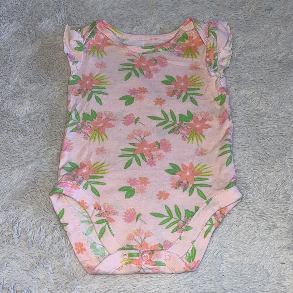 bundles floral bodysuit